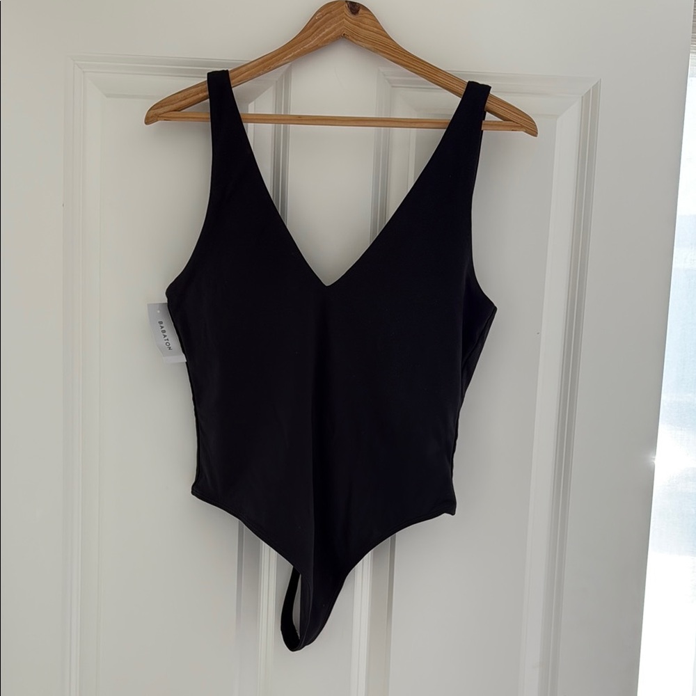 Aritzia Babaton Black Bodysuit
